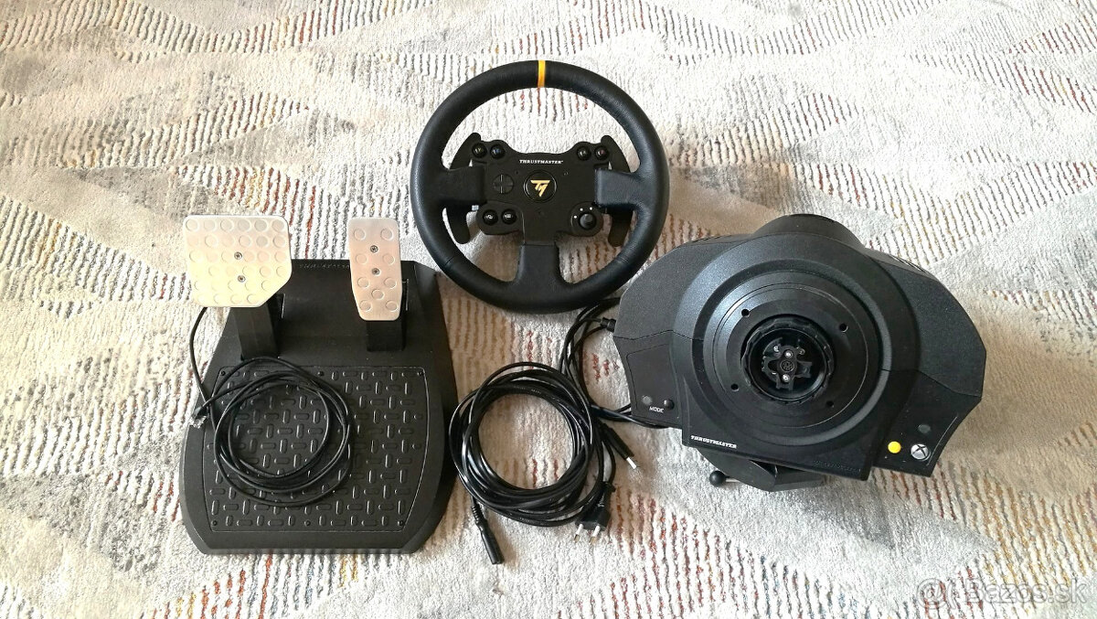 Thrustmaster TX v2, TH28 leather, T2PA kovove pedale - 2
