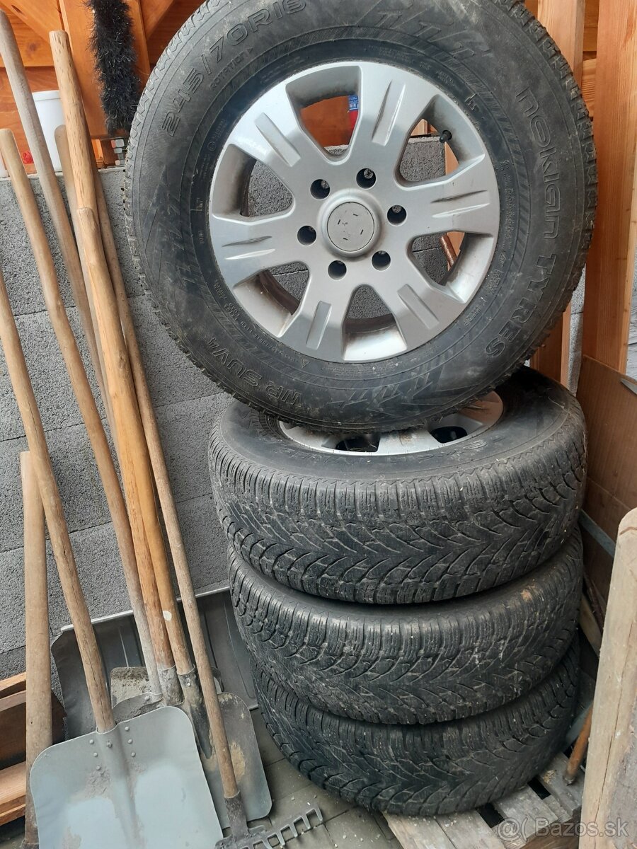 Kolesá 245/70 r16, Ford ranger, Mazda bt 50