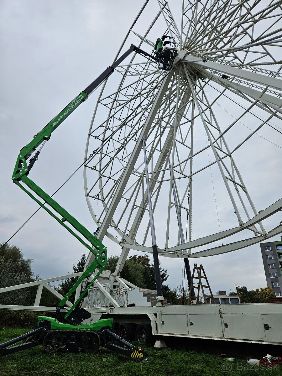 Práce vo výškach, Výškové práce, Pracovná plošina - 2