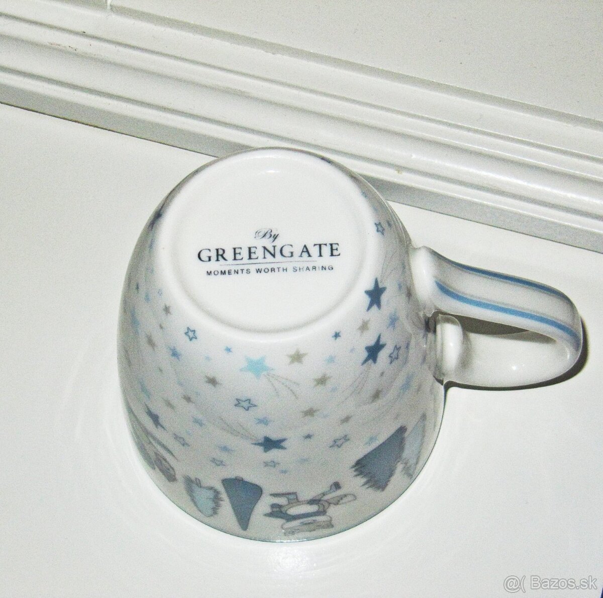 Green Gate - hrnček, porcelán - 2