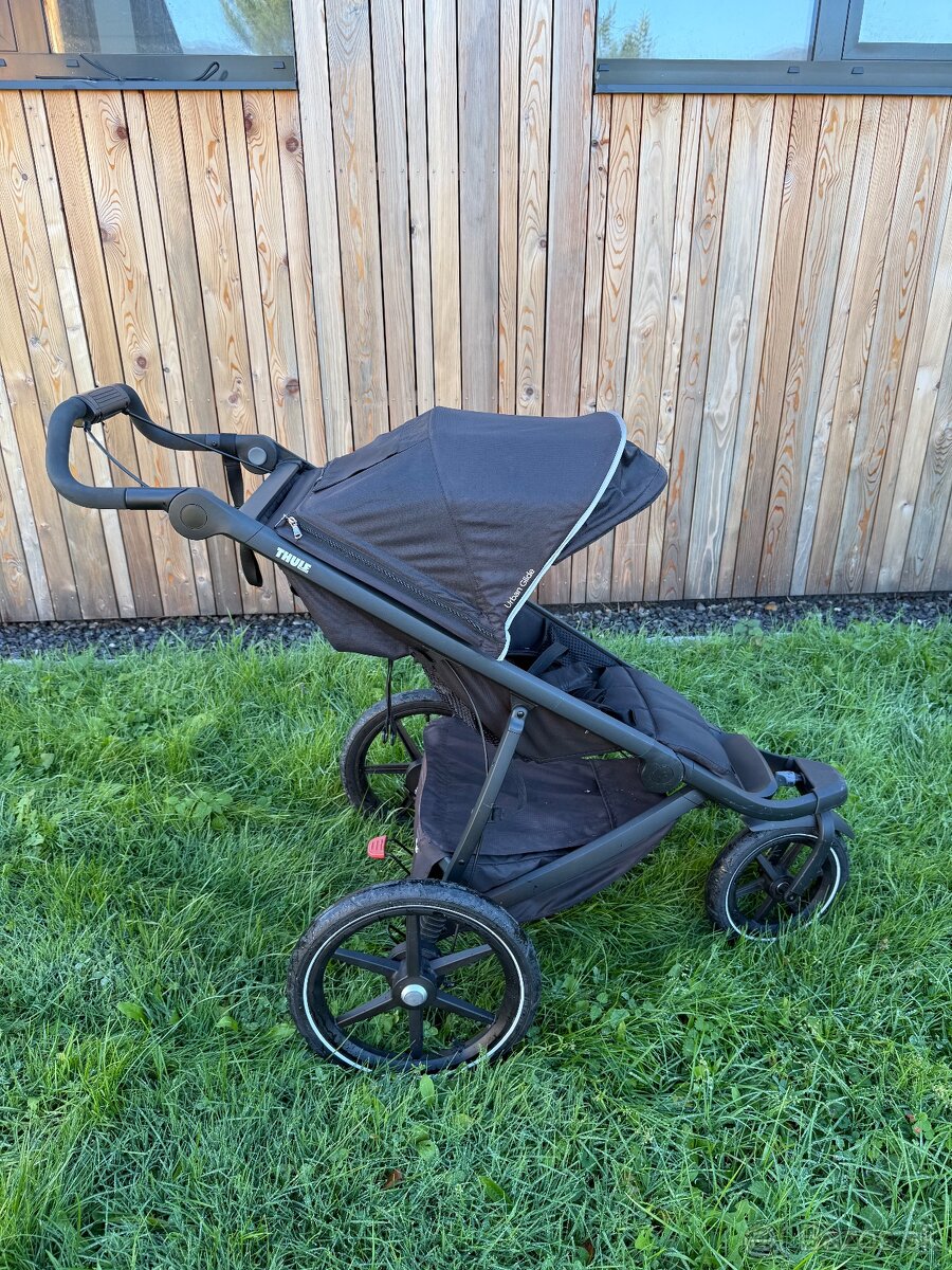 Thule Urban Glide 2 BLACK málo používaný, TOP stav + príslu - 2