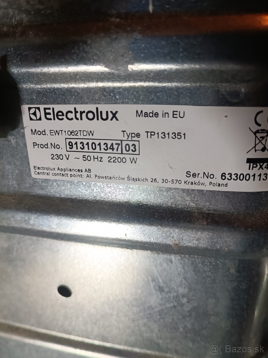 Náhradné diely Electrolux - 2