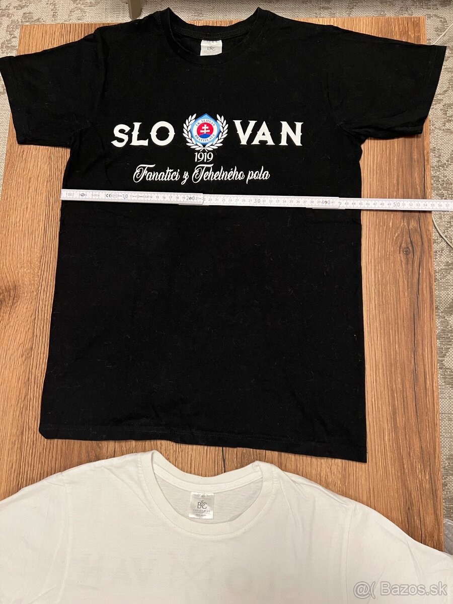 Predám tričká ŠK Slovan Bratislava, veľkosť XS, super stav. - 2
