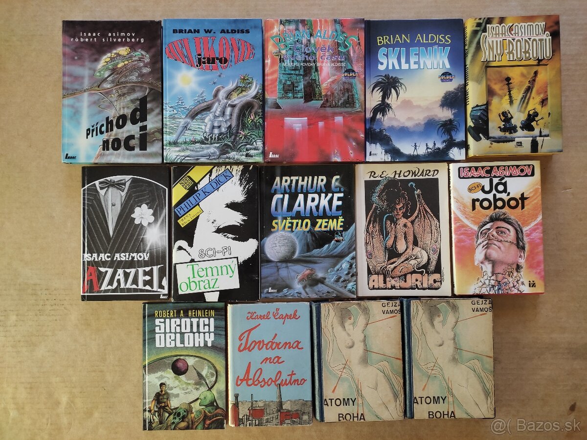 Knihy Sci-fi, fantasy, horor... 1. - 2