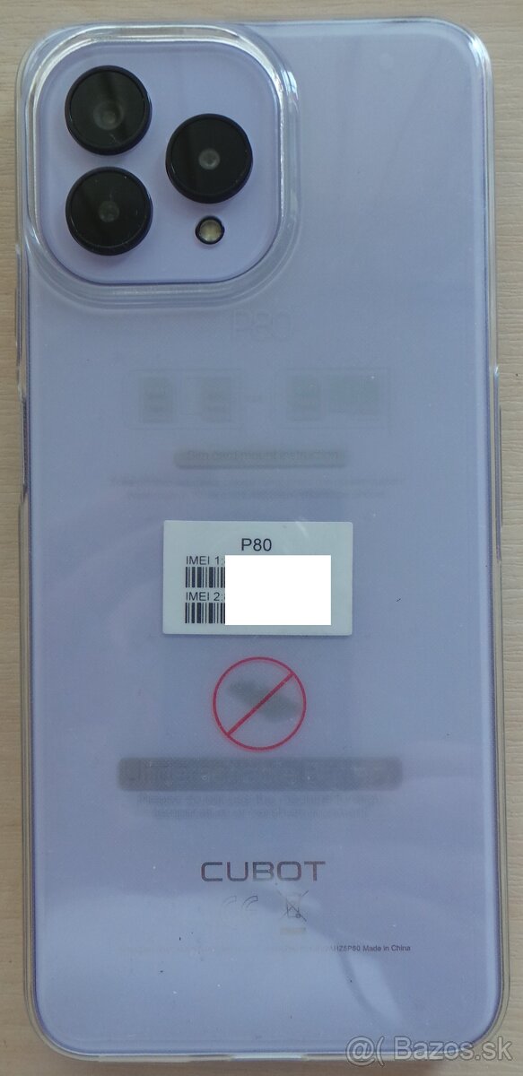 NOVY CUBOT P80 16GB/256GB - 2