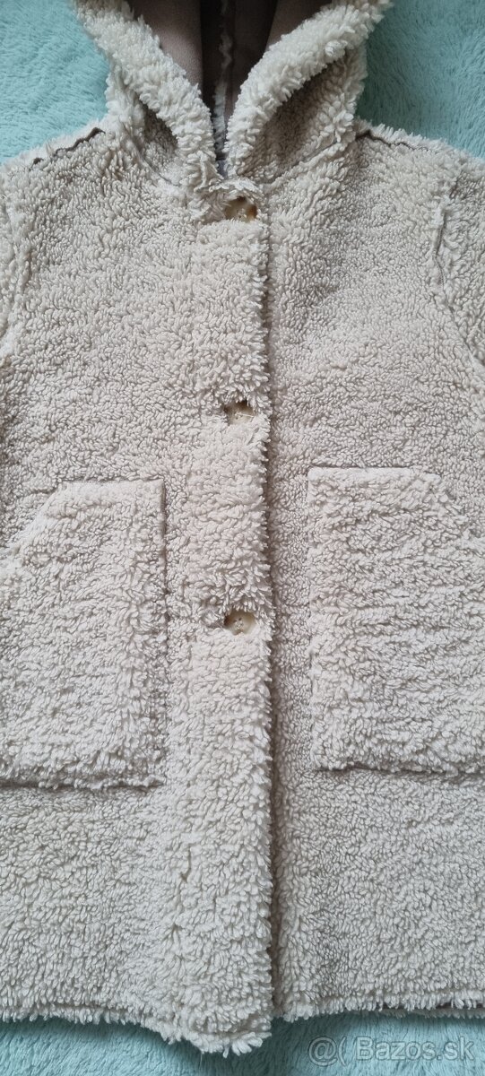 Jesenno-zimný kabátik pre dievča - 2