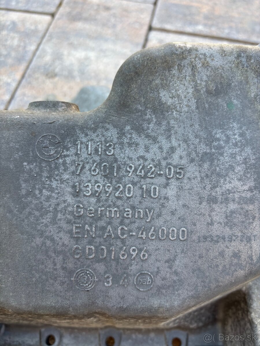 BMW olejová vaňa – originál (M47) Xdrive - 2