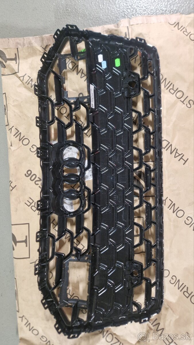 Maska grill na audi a6 c8 sline 4k oem - 2