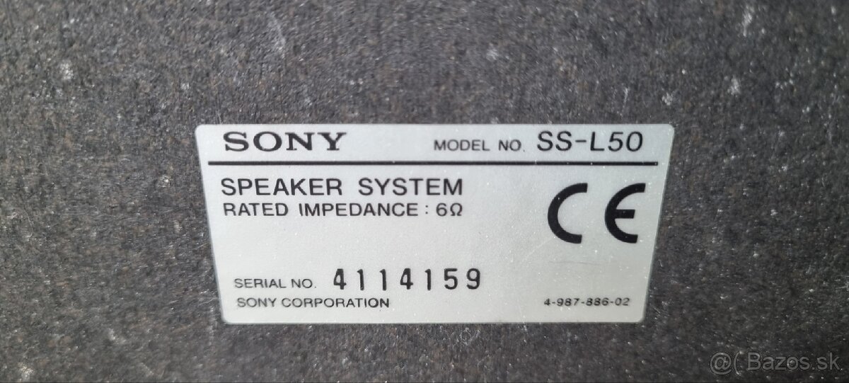 Reproduktory SONY - 2