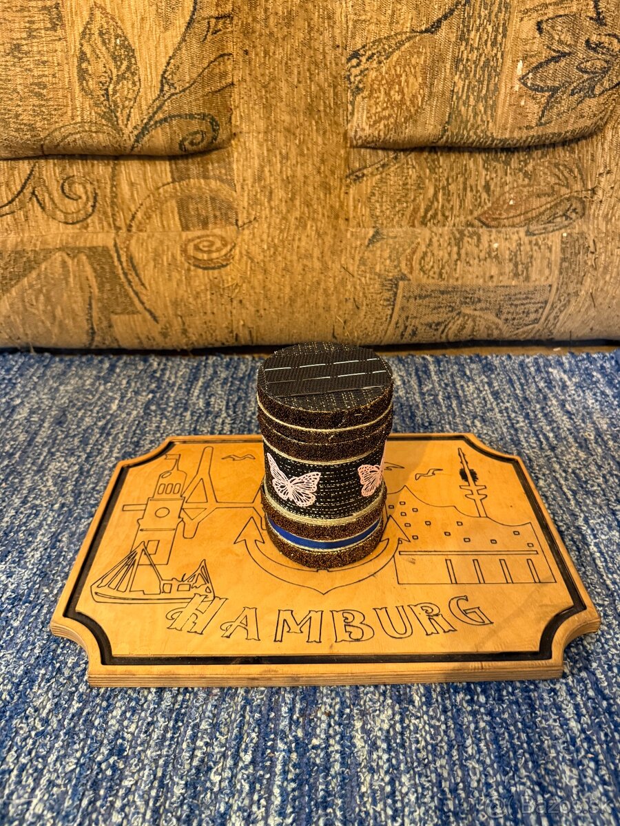 Ručne ozdobné fľaše a nádoby - 2