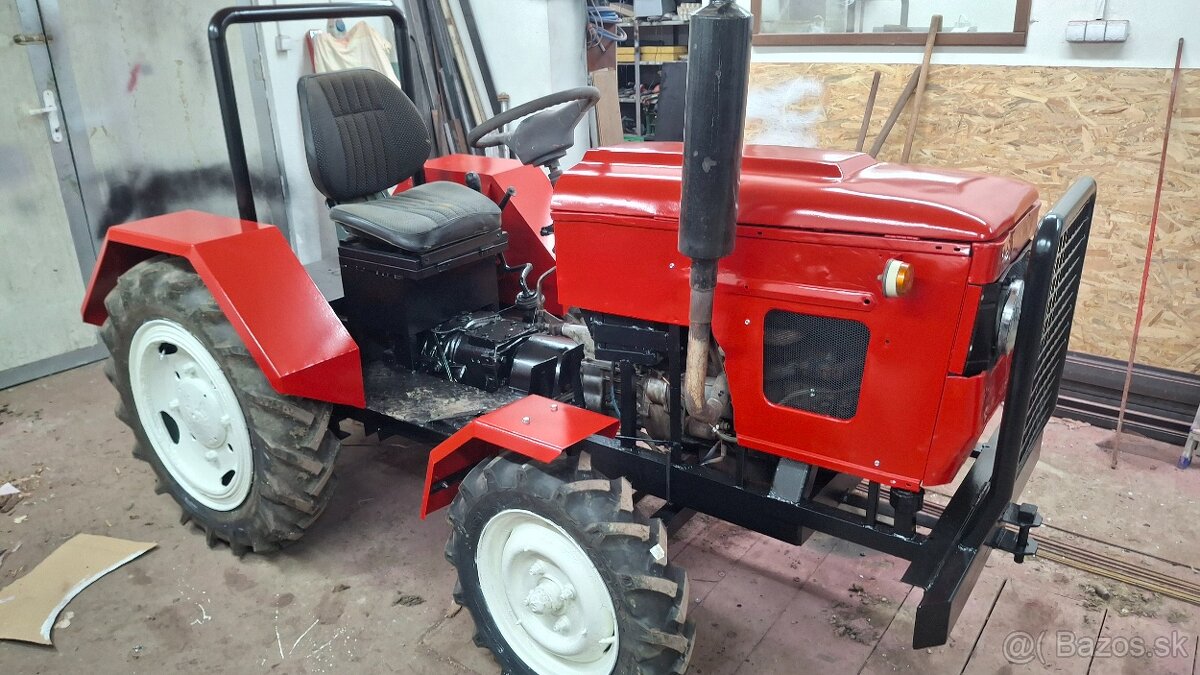 Malotraktor domácej výroby - 2