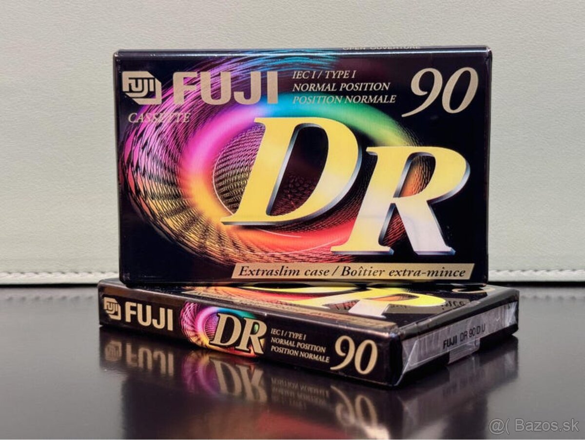 Audiokazety FUJI DR 90 - 2