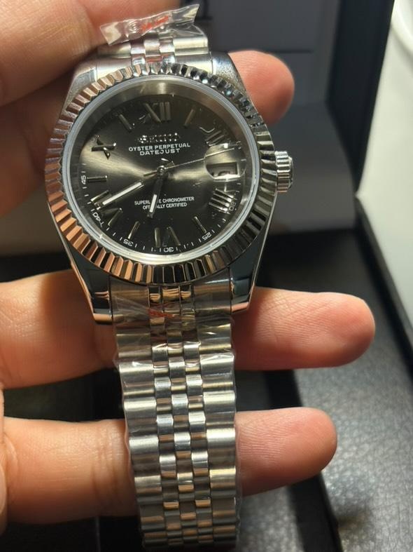 Orian - Seiko Mod Datejust ciferník s rímskymi číslami - 2