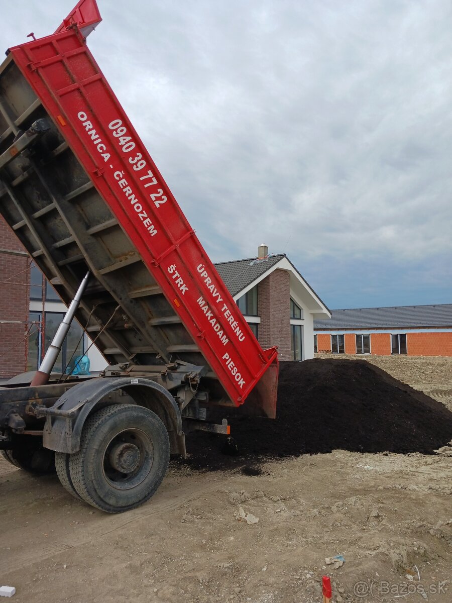 Záhradná Zemina Ornica Kompost Záhrady Makadam Strk - 2