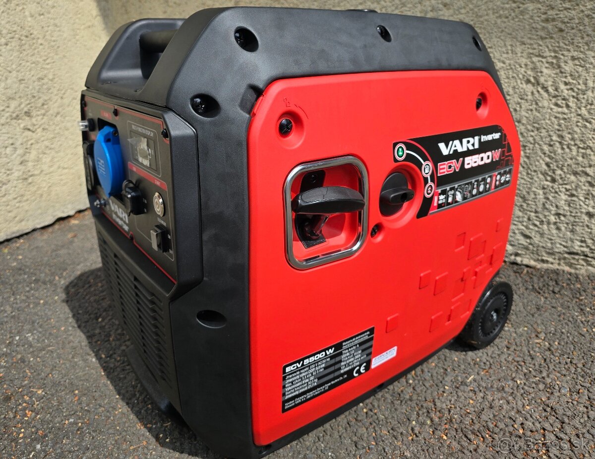 Elektrocentrála (generátor) VARI ECV 5500W PROFI - 2