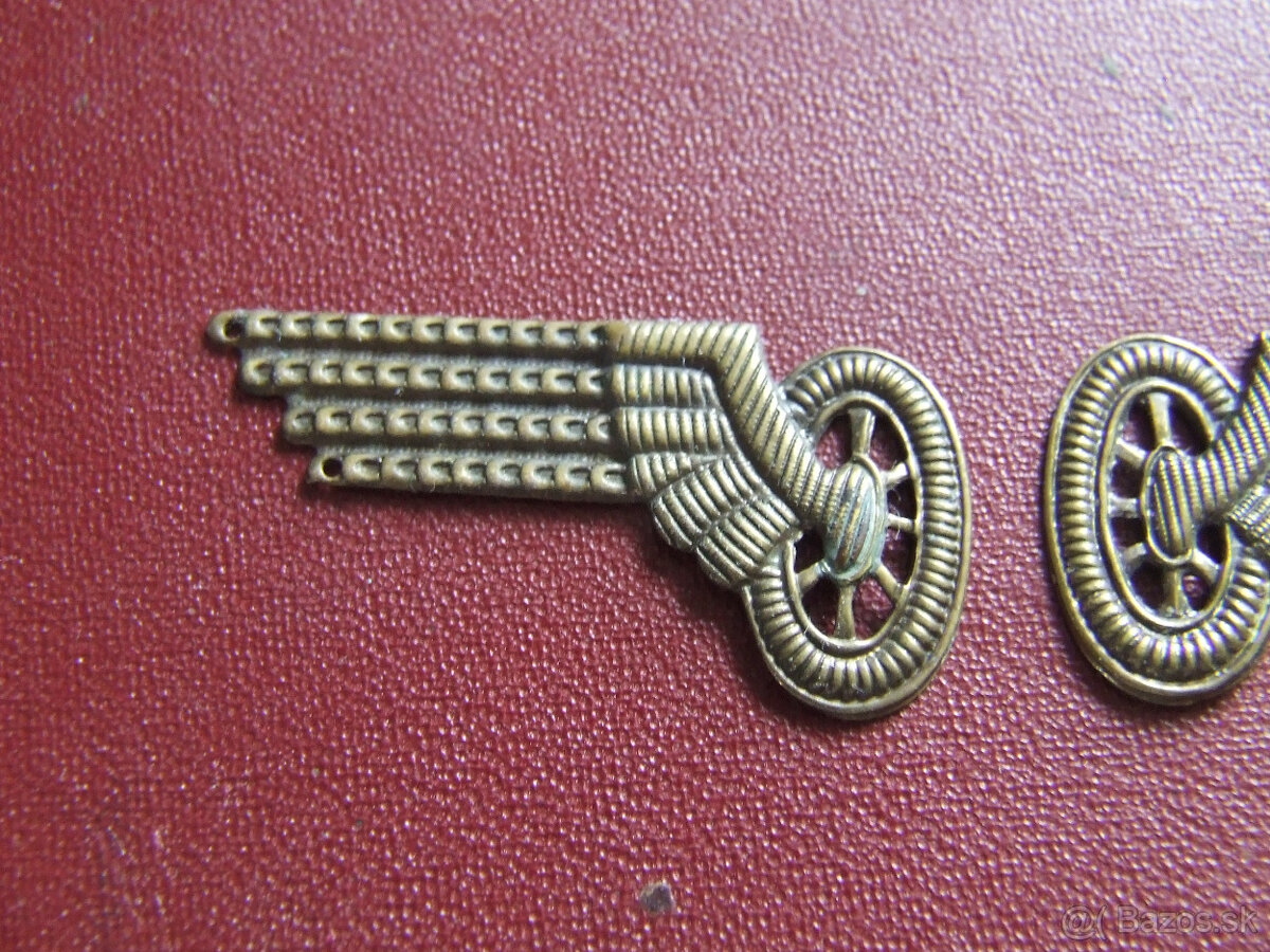 Límcové odznaky ČSD, prvá republika - 2