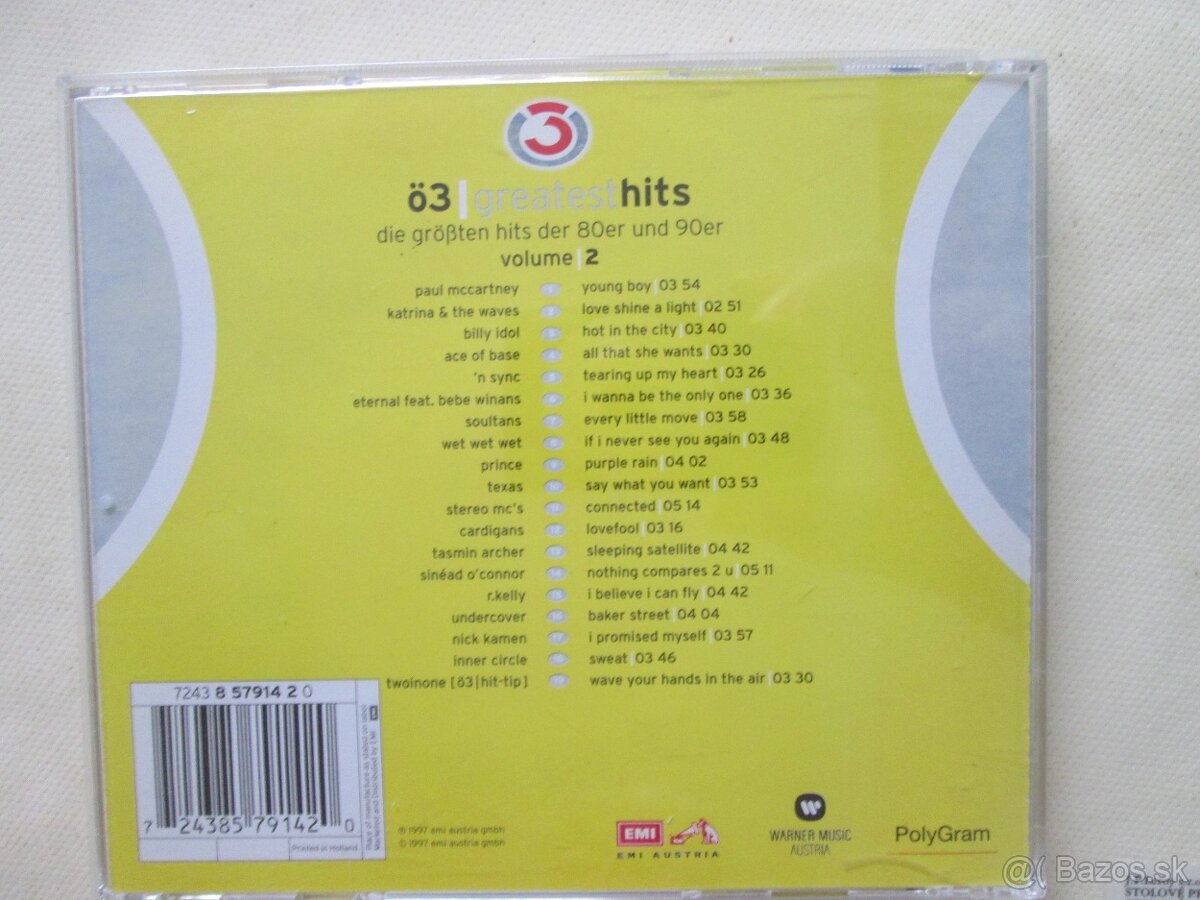 ö3/greatest hits/ vol. 2,3,5,6,7,13,28,39,42,44 -11,27 (2cd) - 2