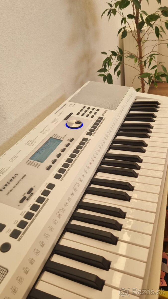 Kurzweil KP110-WH Keyboard s dynamikou White - 2