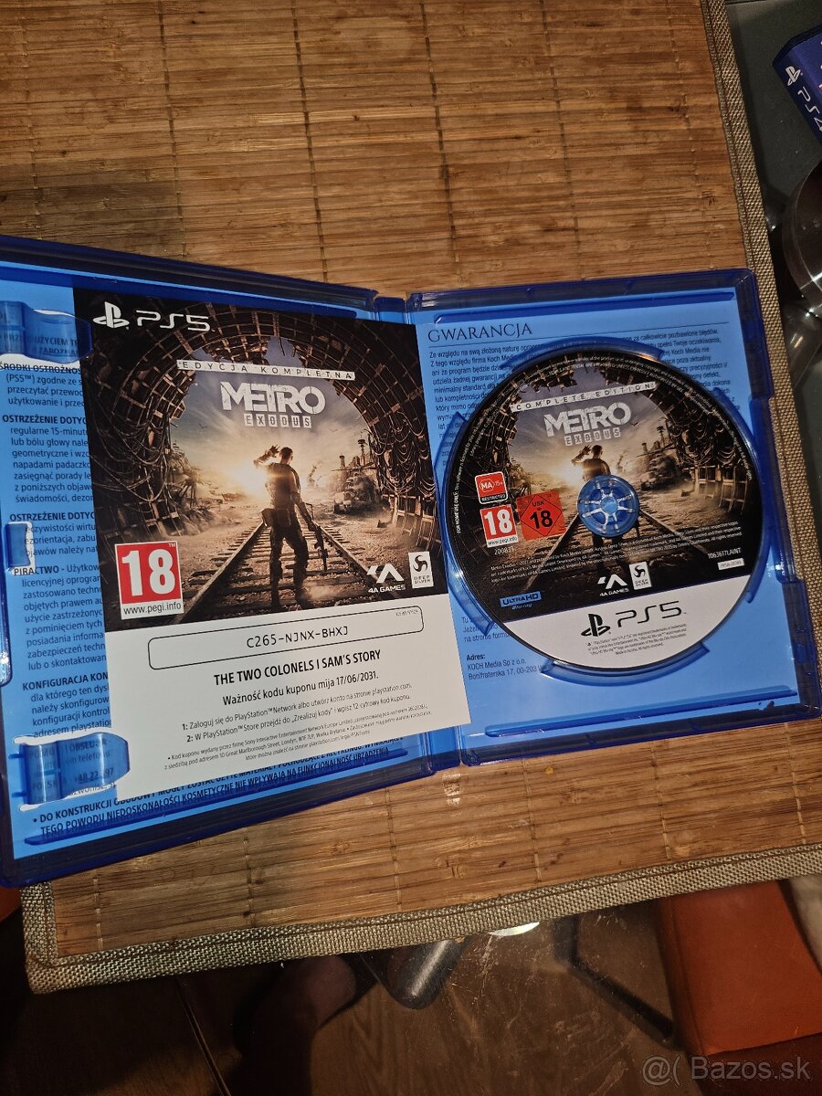 METRO EXODUS PS5 cz titulky - 2