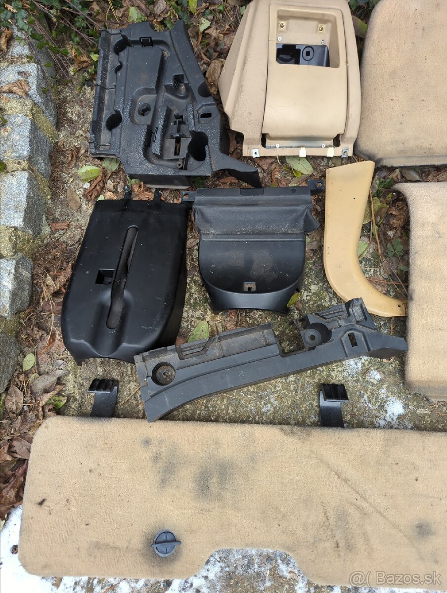 Interiérové plasty BMW E39 a ďalšie - 2