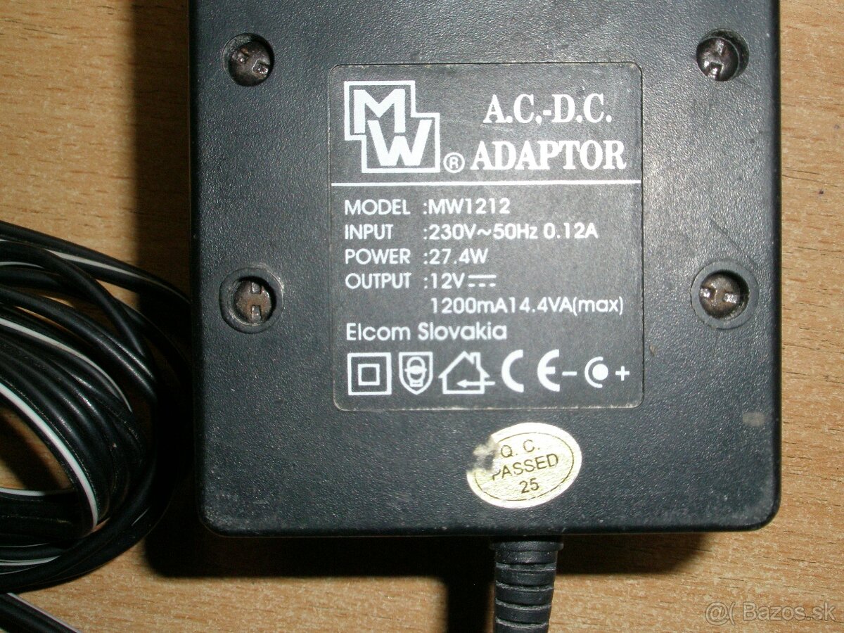 Trafo 12 V ,1200mA DC - 2