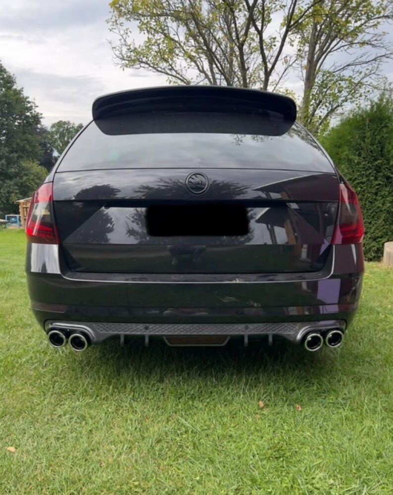 Zadný difuzor pre ŠKODA OCTAVIA 3 - 2