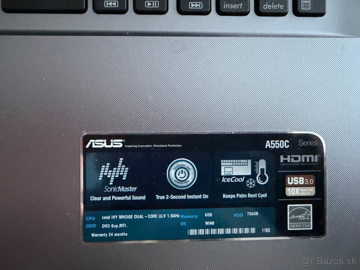 ASUS A550C - 2
