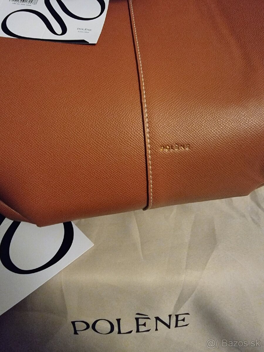 Polène Cyme Edition Textured Camel bag - 2