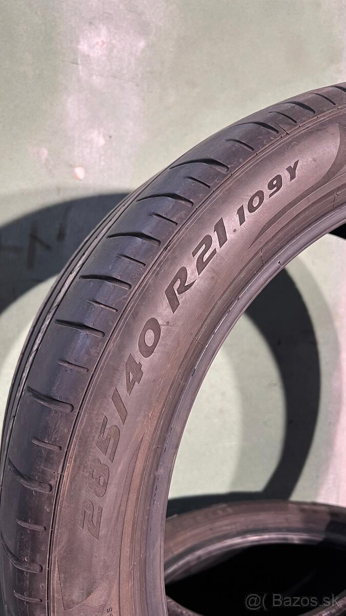 Pirelli PZERO 285/40R21 rok 2025 - 2