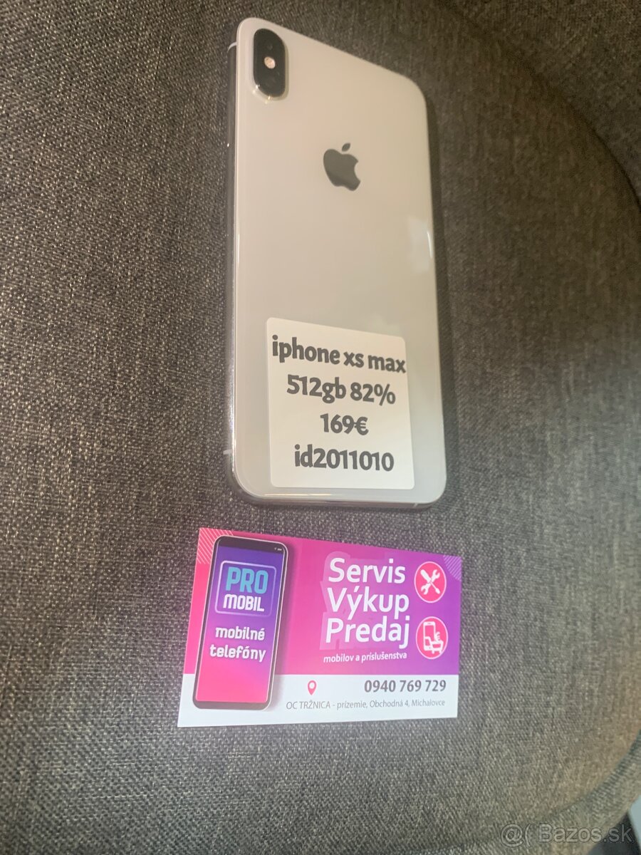 Apple iPhone Xs max biely - 2