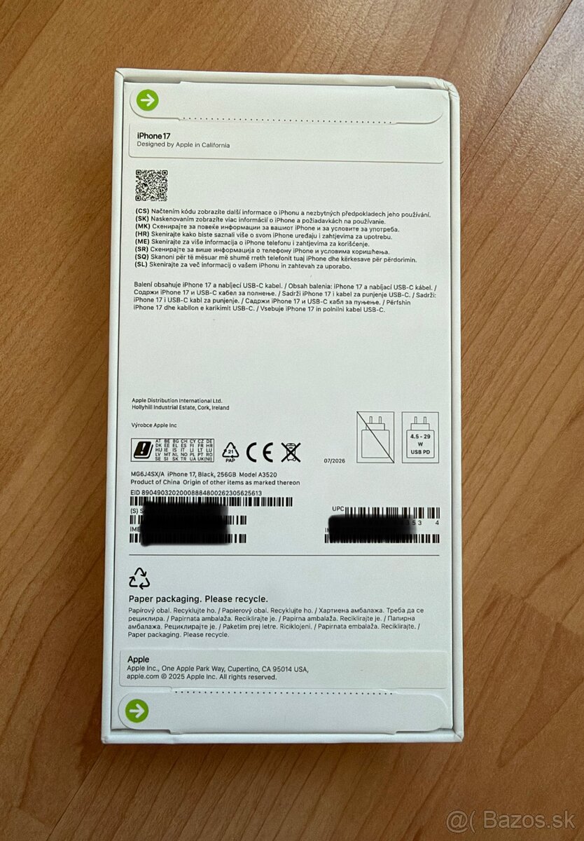 Apple iPhone 17 256GB Black - 2