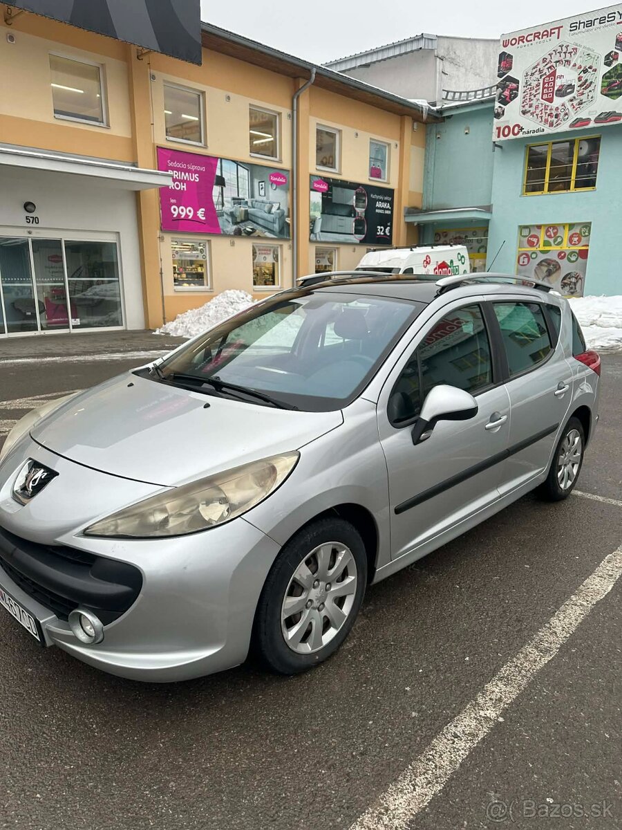 Predám Peugeot 207sw 1,6HDi 66kw - 2