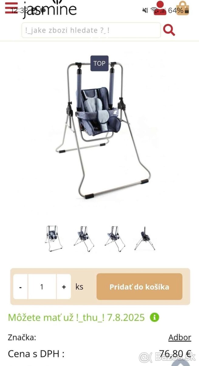 Predam detsku hojdacku za 29 € - 2