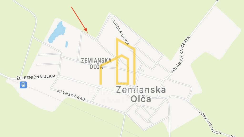 Zemianska Olča - Exkluzívny pozemok na predaj - 2