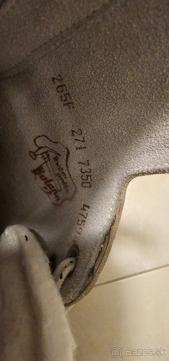 Korčule Botas Kanada 2000 kožené veľkosť 27.5 - 2