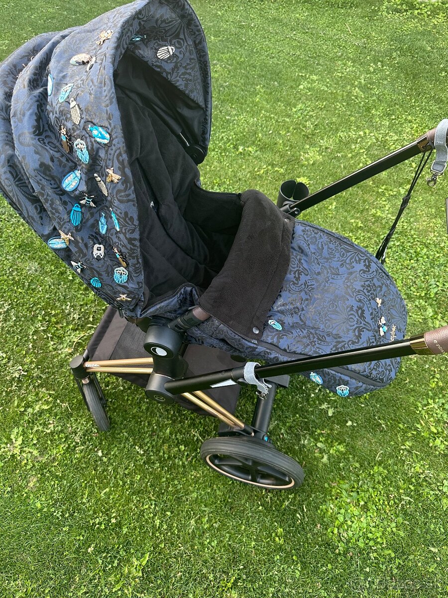 Elektricky Cybex Priam so zimnou vybavou - 2