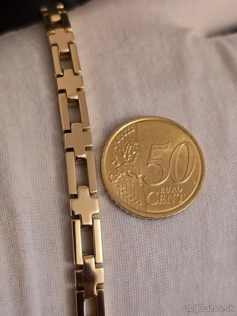 LUXUSNÝ NOVÝ ZLATÝ NÁRAMOK 14K NA PREDAJ - 2