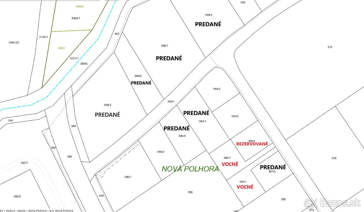 POSLEDNÉ 2 STAVEBNÉ POZEMKY NA PREDAJ 667 m2 - NOVÁ POLHORA - 2