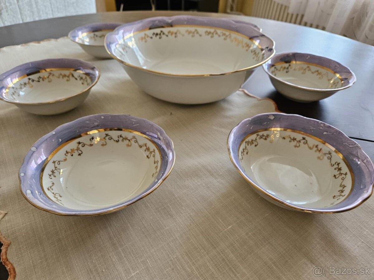 Modrá sada - misa a mištičky - 2