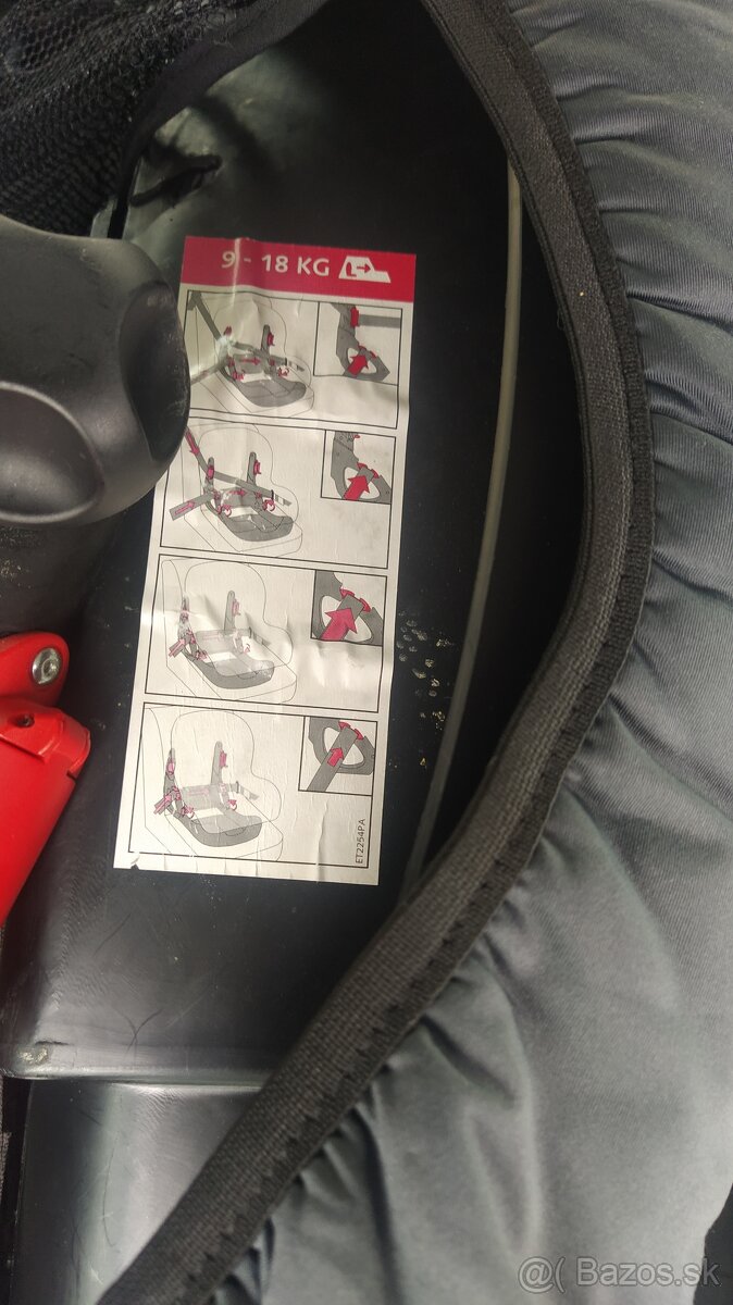 Detská sedačka casualplay 9-25kg - 2