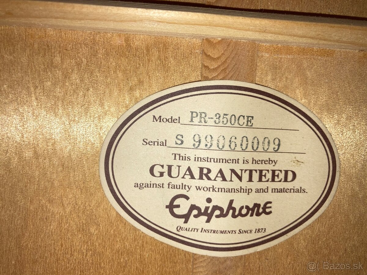 Epiphone PR350 CE - 2