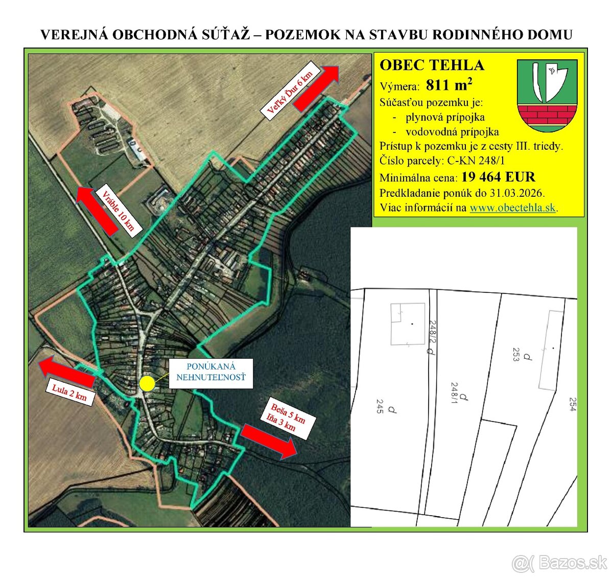 Pozemok na stavbu RD - 2