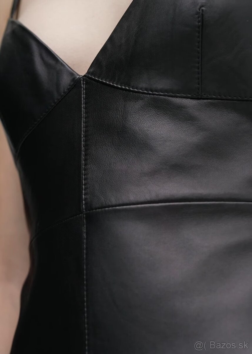 Kožené šaty MANGO n.o.v.é. - 2