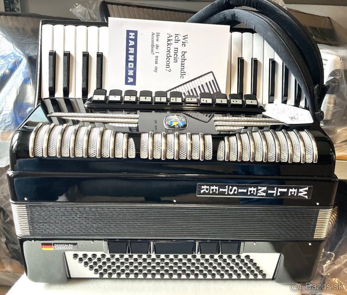 Predám akordeón Weltmeister Elegance- Caprice 120 basový - V - 2