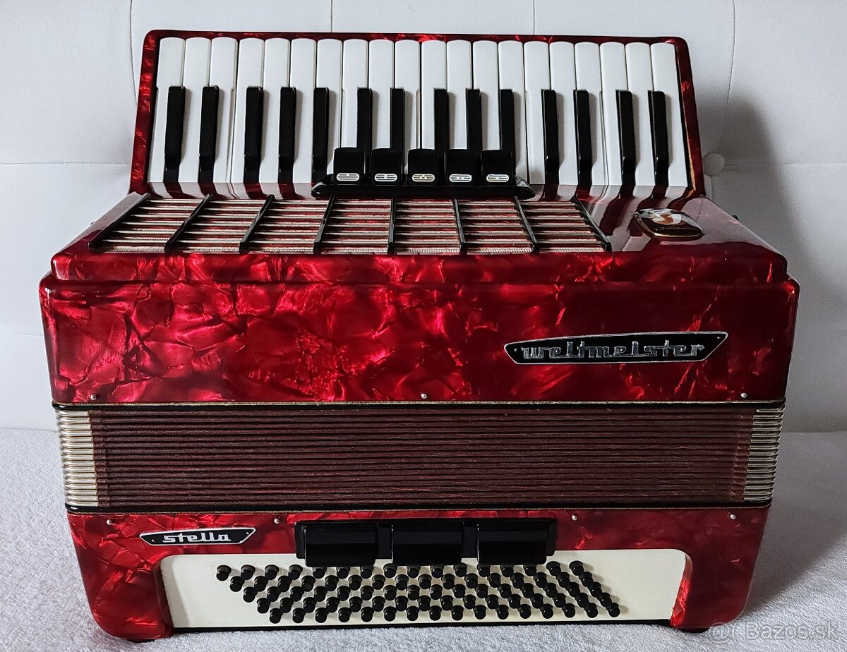 Predam akordeon Weltmeister Stella 80 bas. - 2