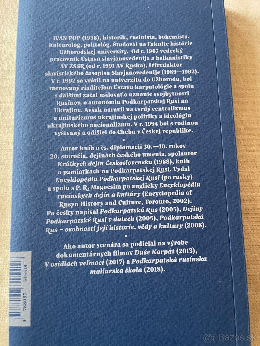 Malé dejiny Rusínov, Ivan Pop - 2
