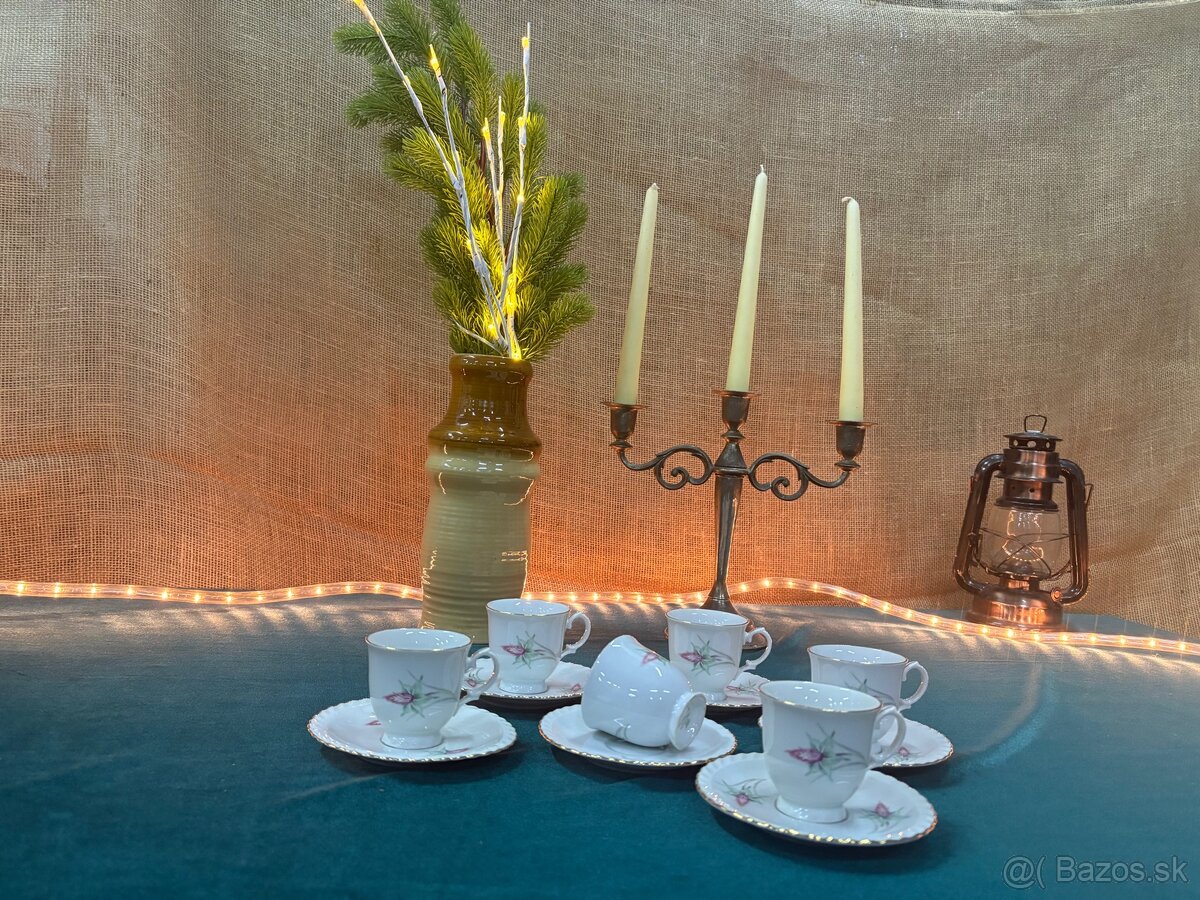 Porcelánový kávový servis - 2