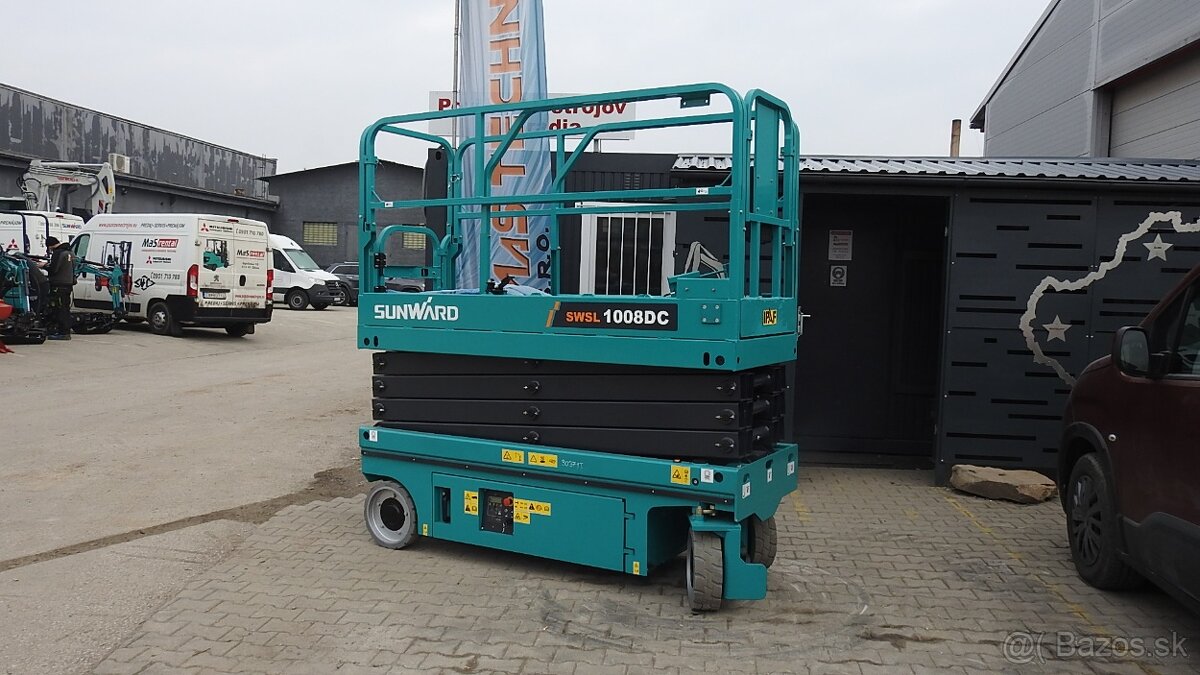 Elektrická nožnicová zdvíhacia plošina Sunward SWSL1008DC - 2