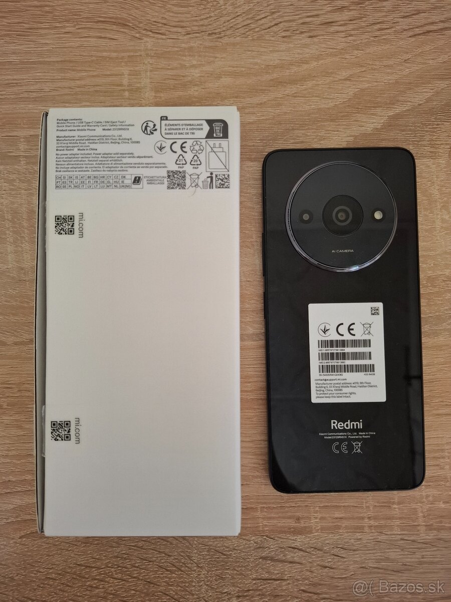 Xiaomi Redmi A3 3/64GB Midnight Black - 2