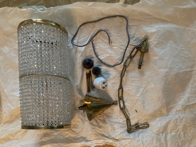 Predám rôzne retro lampy, lustre, lampičky, banky... - 2